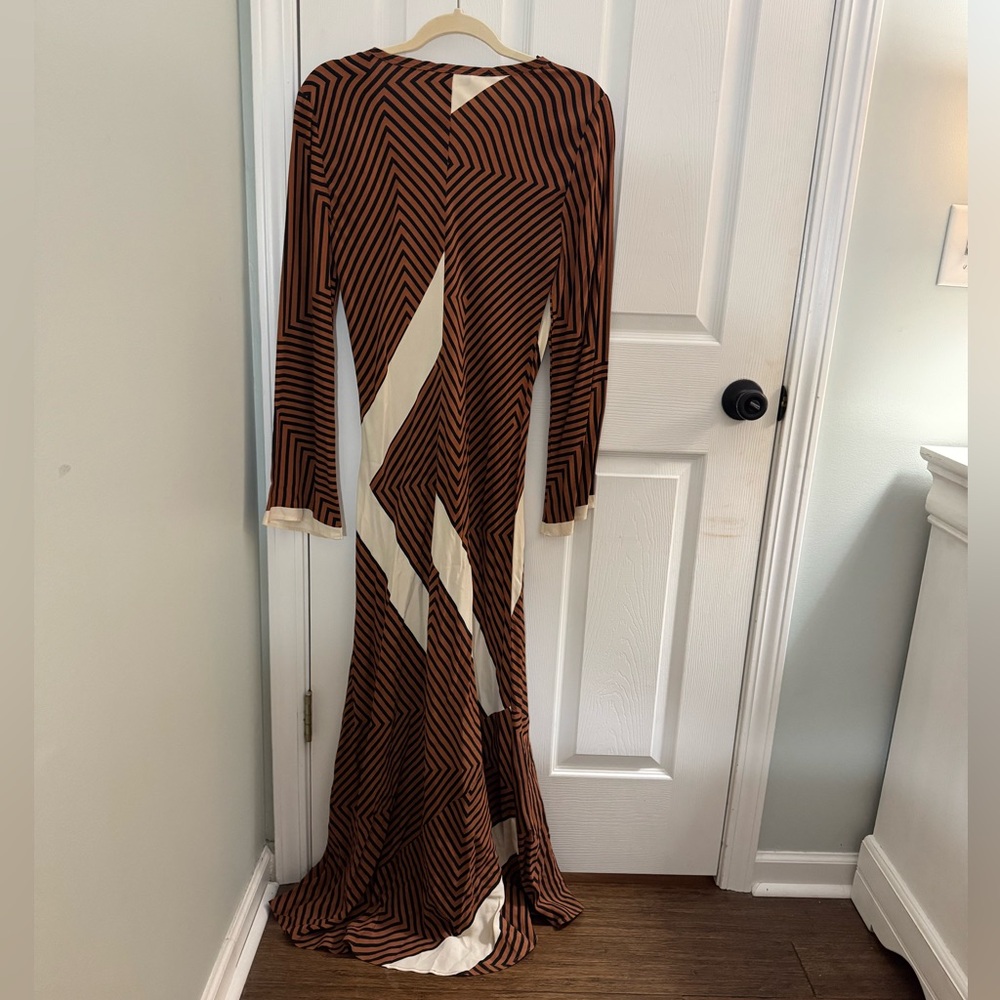 NWT Zara Striped Dress Size Large Blogger Favorite - Picture 10 of 11